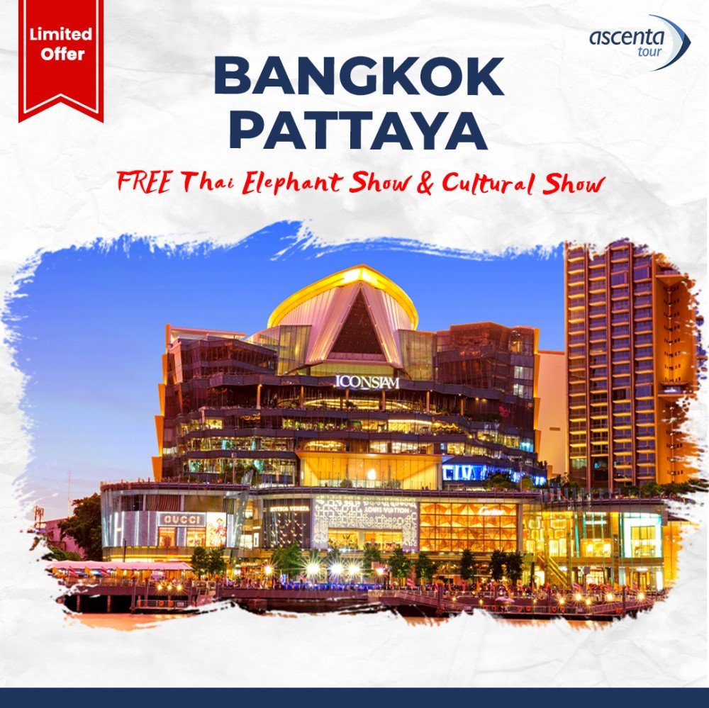 Tour Thailand Bangkok Pattaya 4D3N