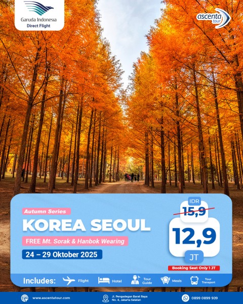 KOREA 6D AUTUMN SERIES 6D4N