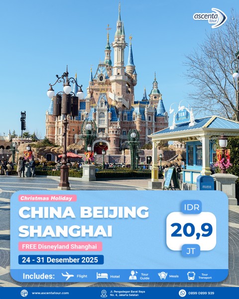 Tour Amazing China Beijing Shanghai Year End 8D