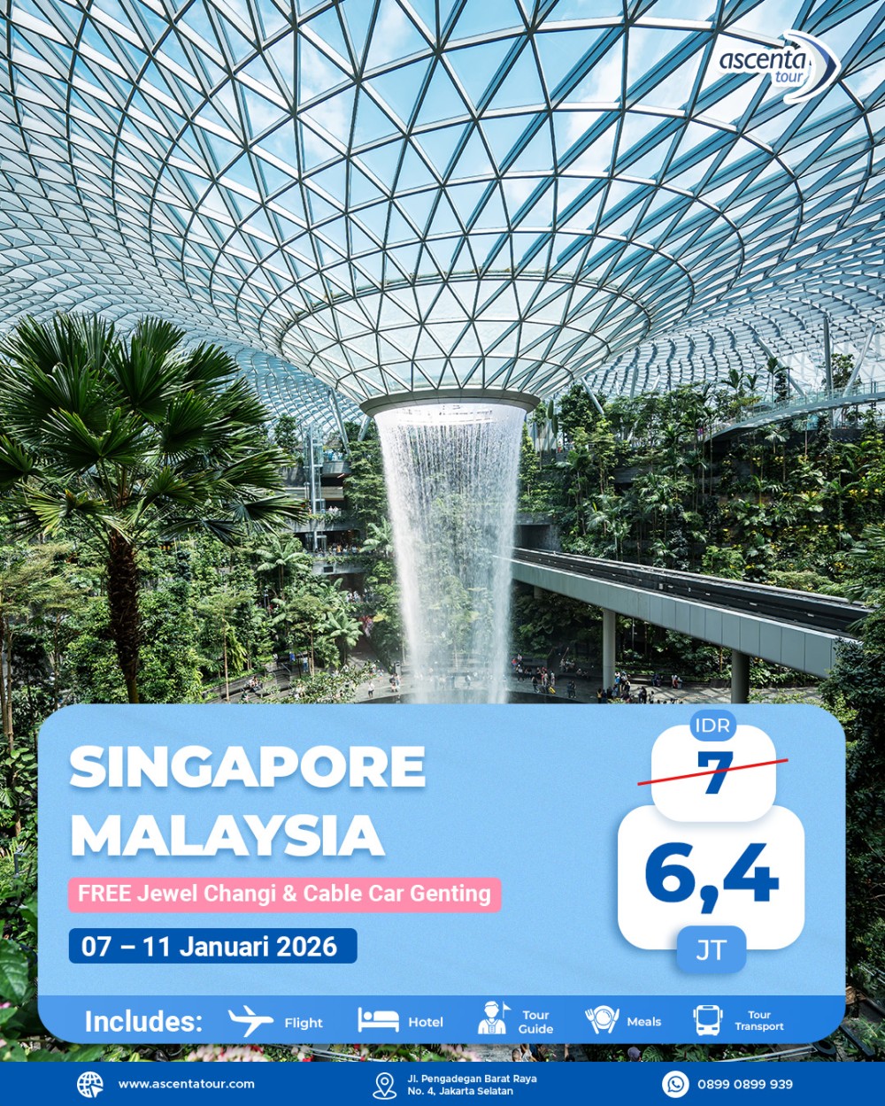 Tour Singapore Malaysia 5D4N