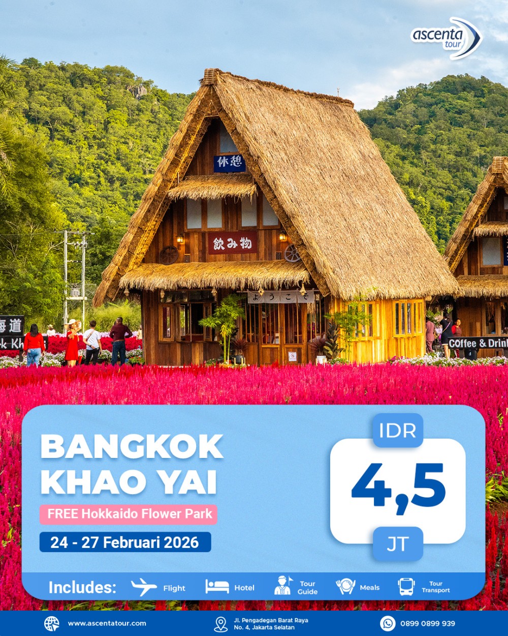 Tour Thailand Bangkok Khao Yai