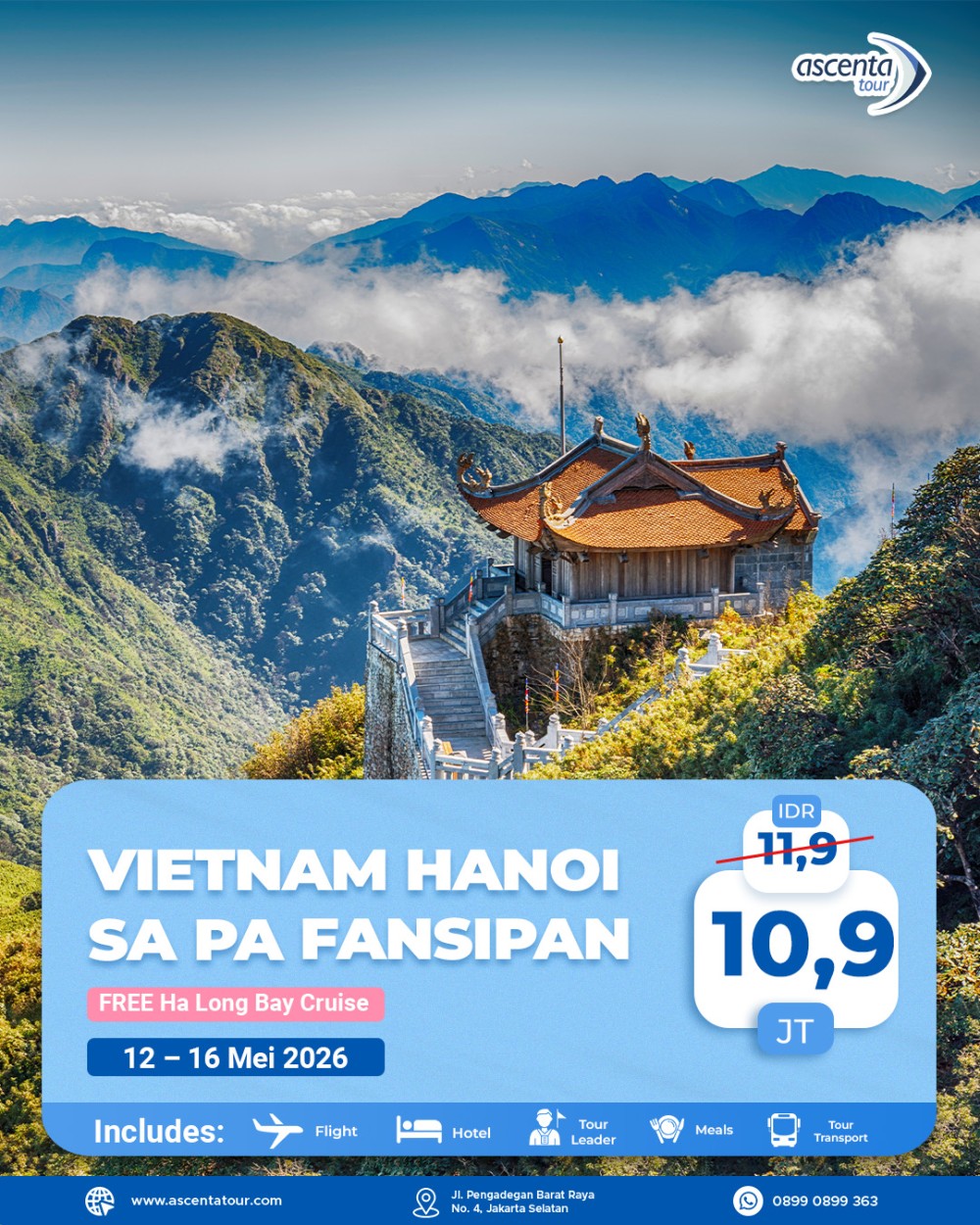 Tour Vietnam Hanoi Sa Pa Fansipan