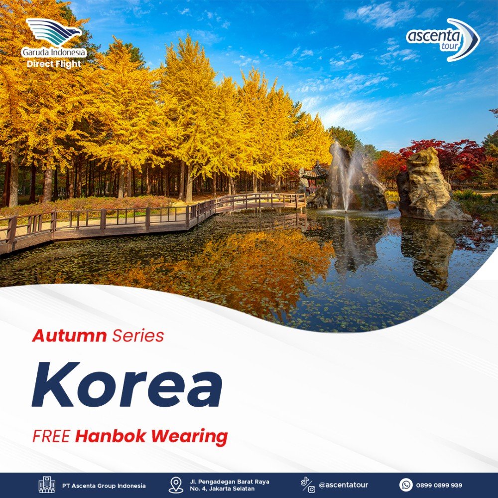 Tour Korea Seoul Nami Sorak 6D4N