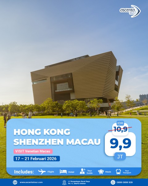 Tour Hong Kong Shenzhen Macau 5D