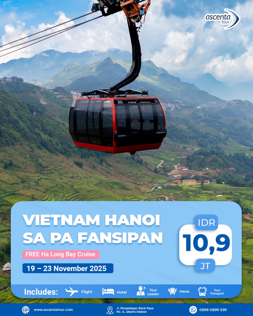 Tour Vietnam Hanoi Sa Pa Fansipan