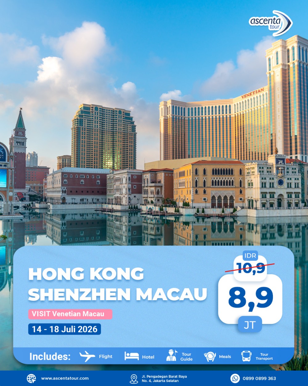 Tour Hong Kong Shenzhen Macau 5D