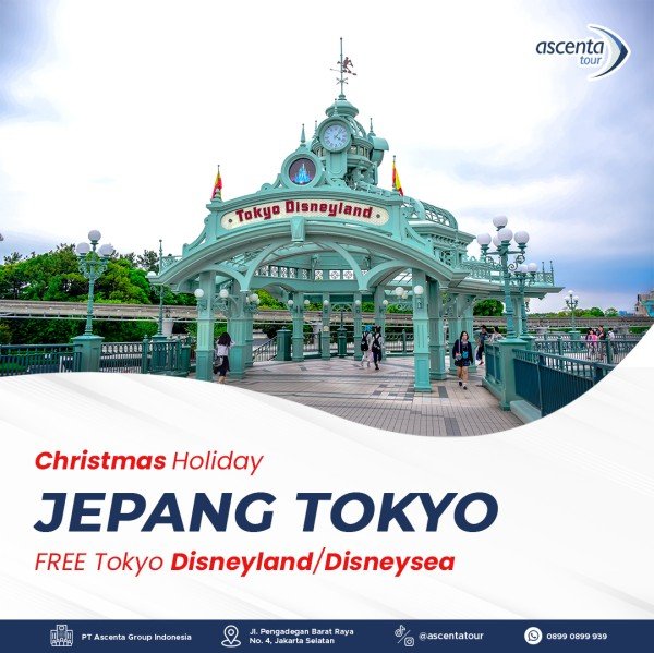 Tour Jepang Tokyo 6D4N