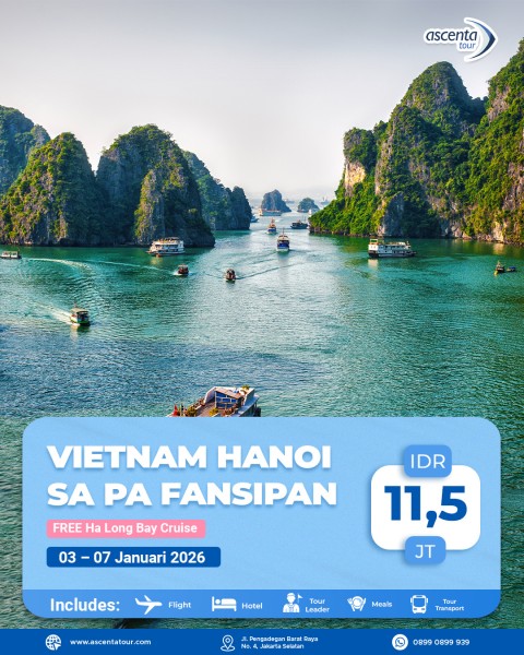 Tour Vietnam Hanoi Sa Pa Fansipan