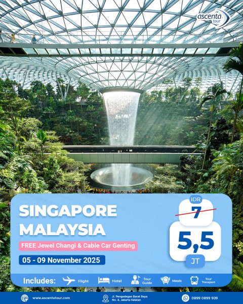 Tour Singapore Malaysia 5D4N