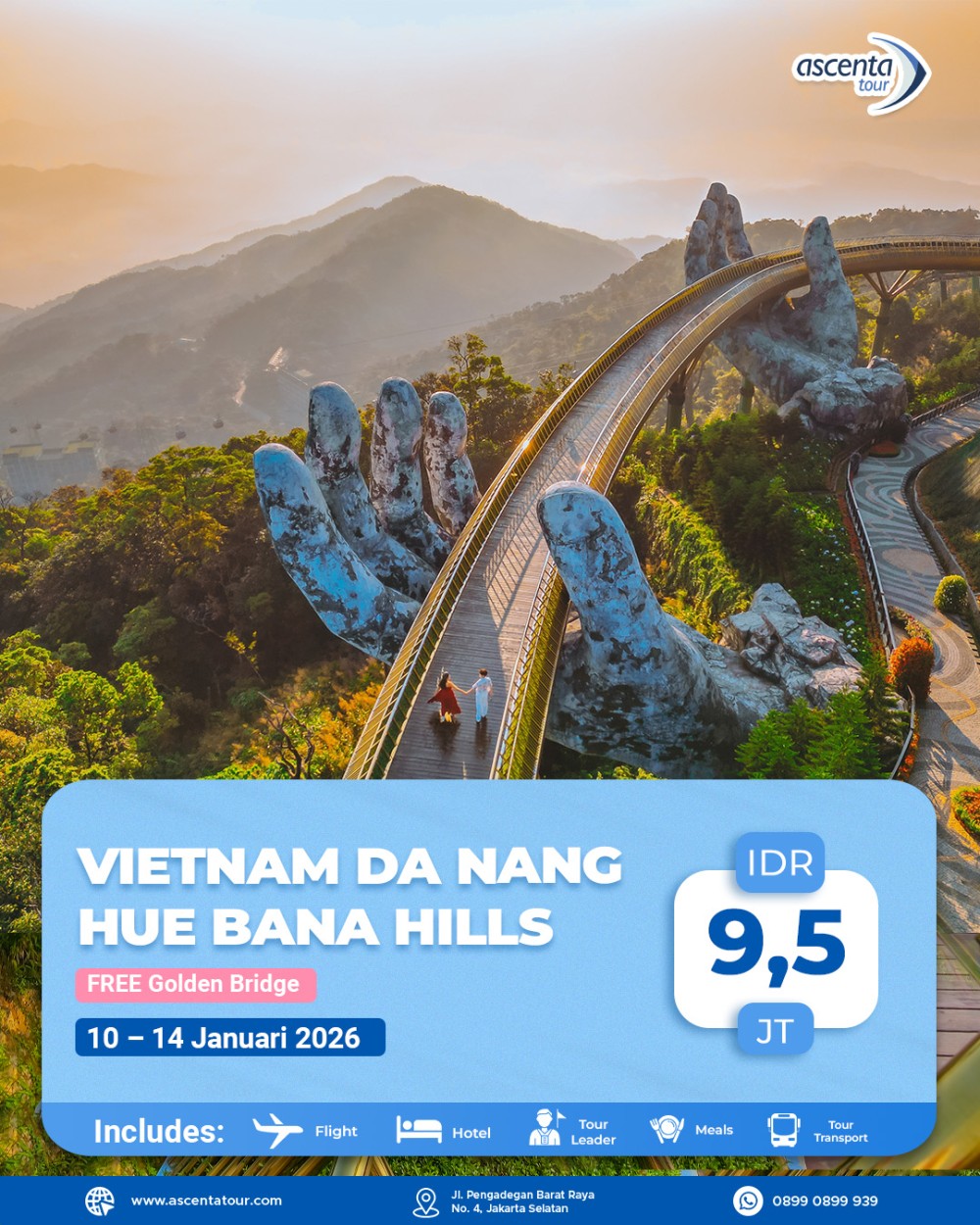 Tour Vietnam Da Nang Hue Bana Hills
