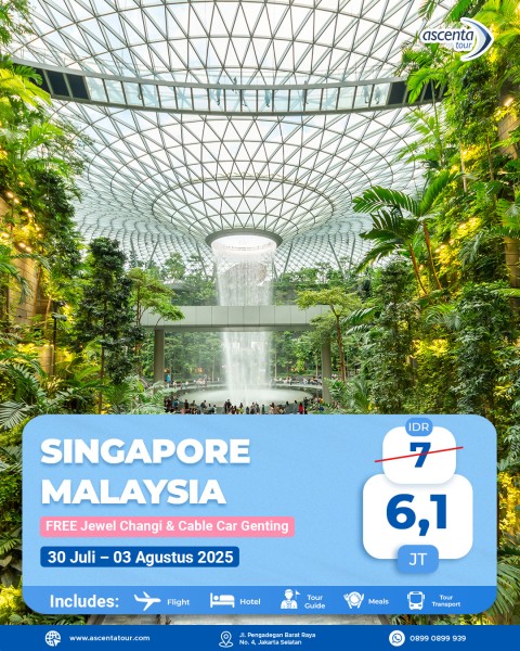 Tour Singapore Malaysia 5D4N