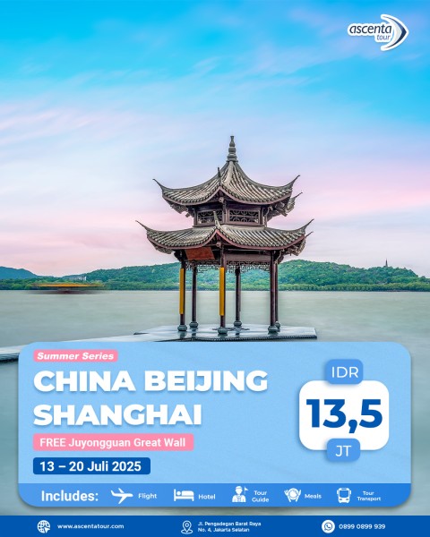 Tour China Beijing Shanghai 8D6N