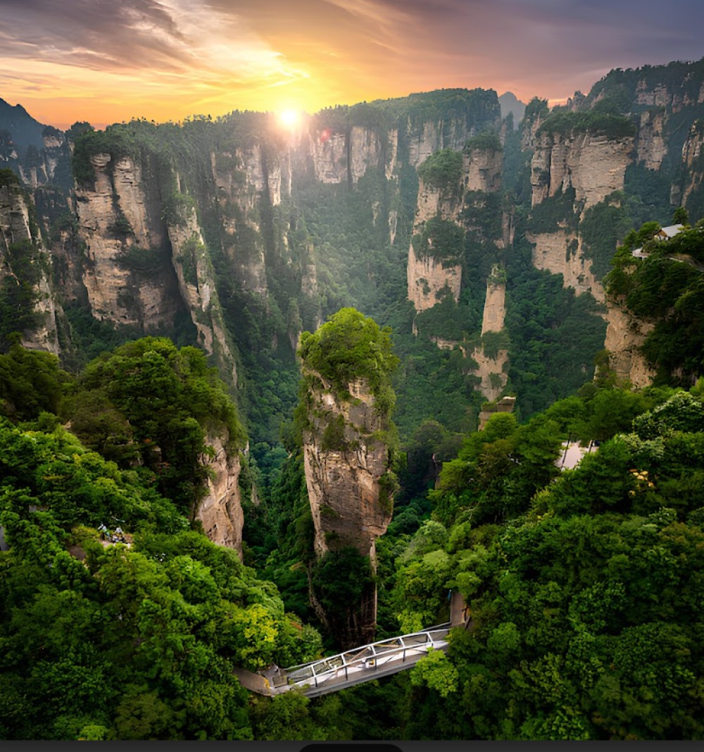 Tour China Chongqing Zhangjiajie Furong Zhen 8D