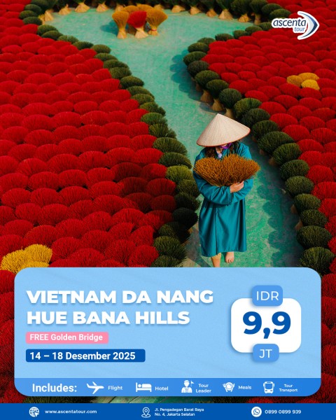 Tour Vietnam Da Nang Hue Bana Hills