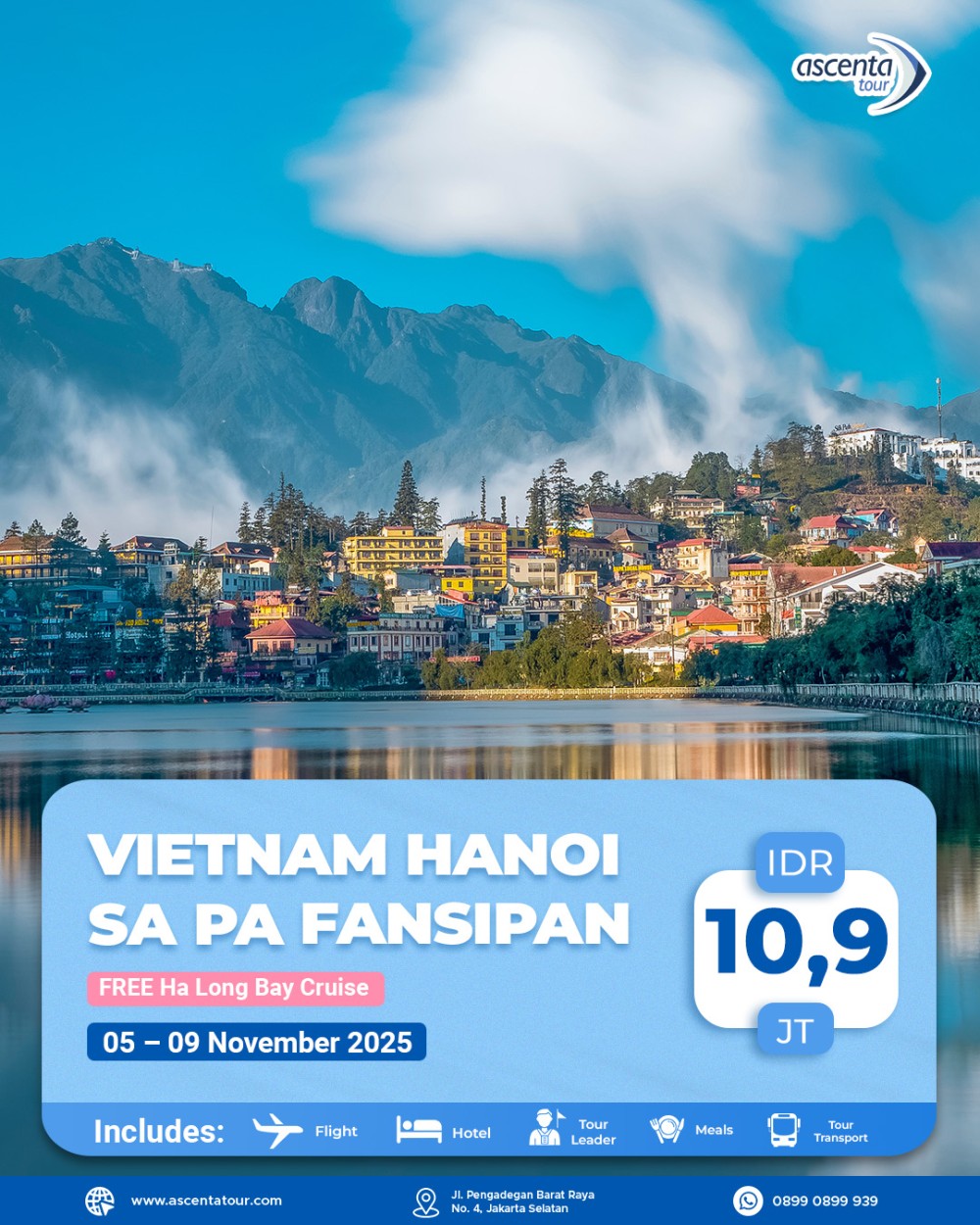 Tour Vietnam Hanoi Sa Pa Fansipan