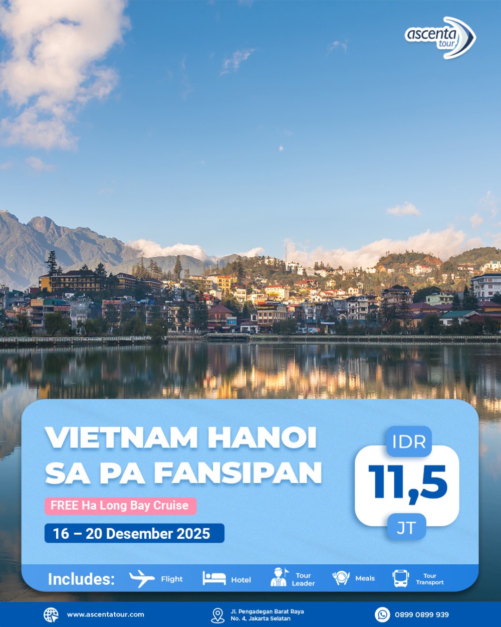Tour Vietnam Hanoi Sa Pa Fansipan