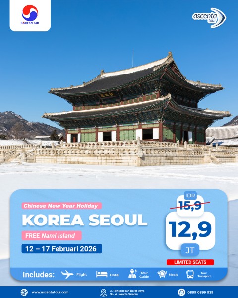KOREA OPEN TRIP 6D BY KE