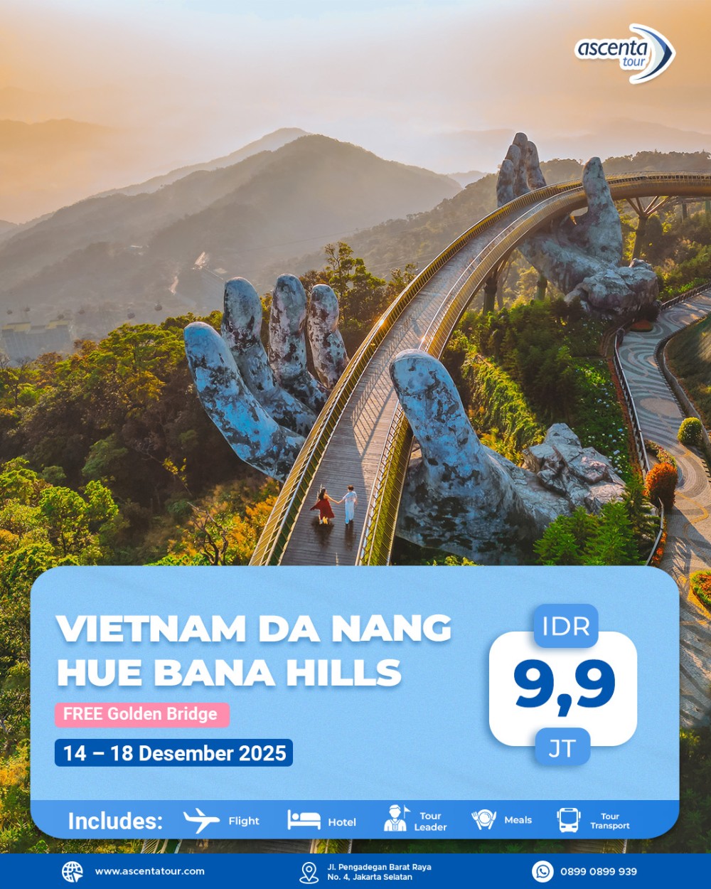 Tour Vietnam Da Nang Hue Bana Hills