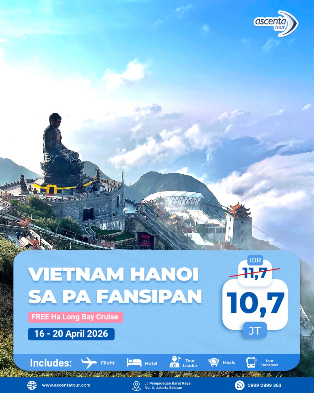 Tour Vietnam Hanoi Sa Pa Fansipan