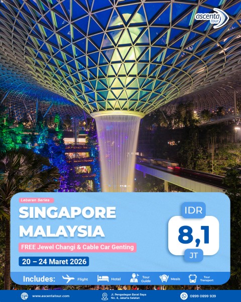 Tour Singapore Malaysia 5D4N
