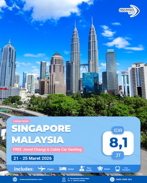 Tour Singapore Malaysia 5D4N