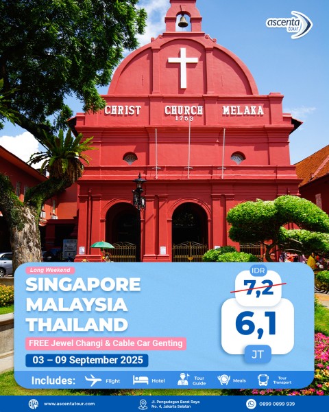 Tour 3 Negara Singapore Malaysia Thailand 7D6N
