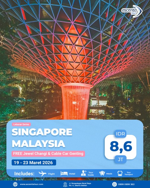 Tour Singapore Malaysia 5D4N