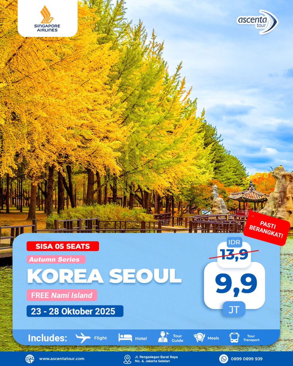 KOREA 6D AUTUMN SERIES 6D3N
