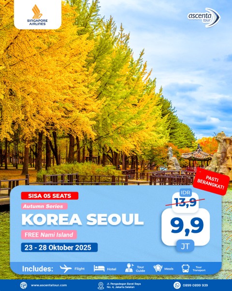 KOREA 6D AUTUMN SERIES 6D3N