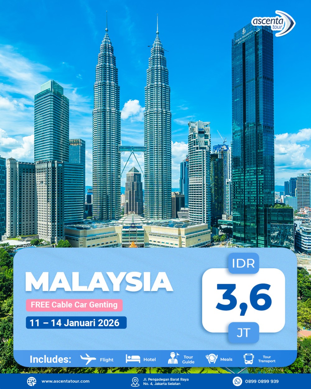 Tour Malaysia 4D3N