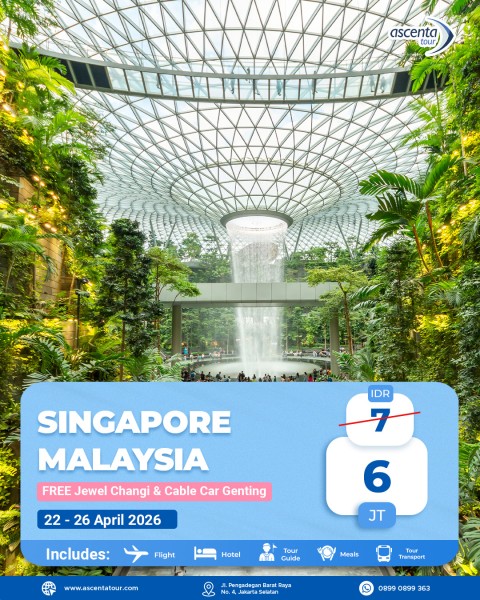 Tour Singapore Malaysia 5D4N