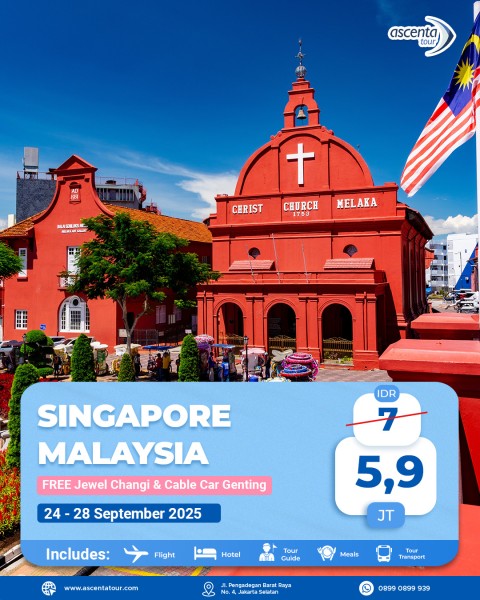 Tour Singapore Malaysia 5D4N