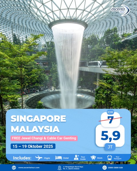 Tour Singapore Malaysia 5D4N