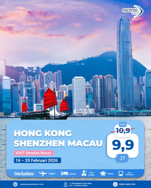 Tour Hong Kong Shenzhen Macau 5D