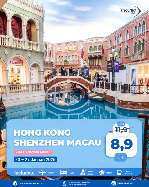 Tour Hong Kong Shenzhen Macau 5D