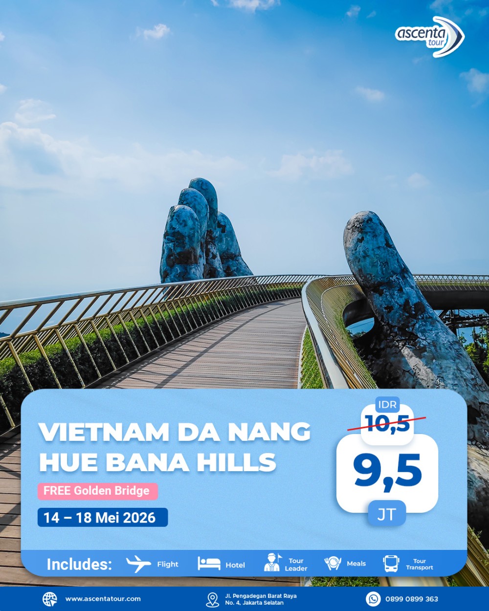 Tour Vietnam Da Nang Hue Bana Hills