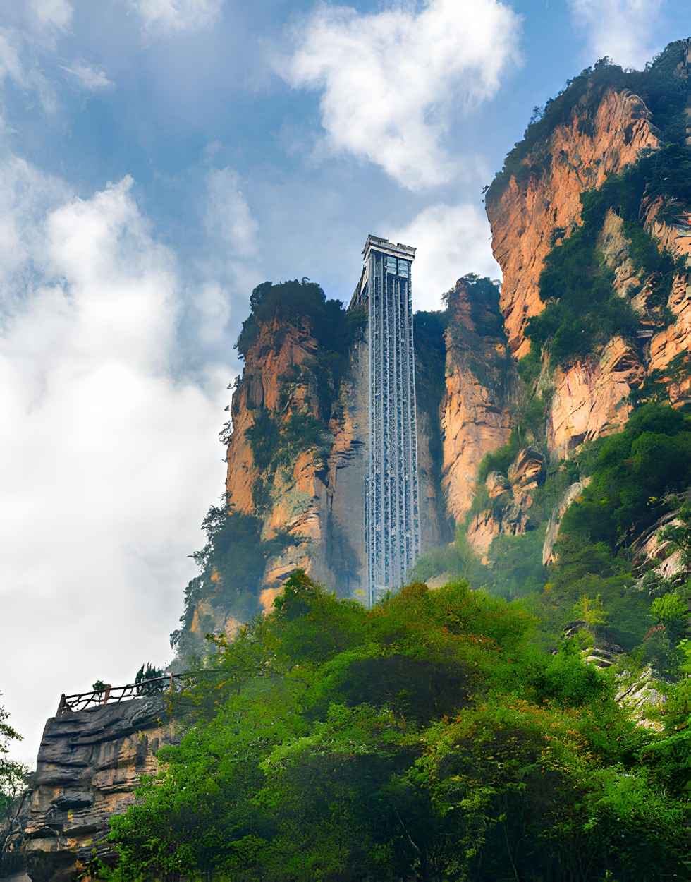 Tour China Zhangjiajie Fenghuang Shanghai 8D6N