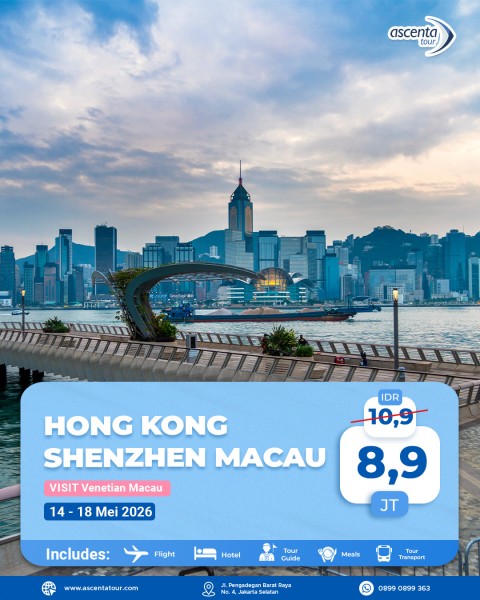 Tour Hong Kong Shenzhen Macau 5D