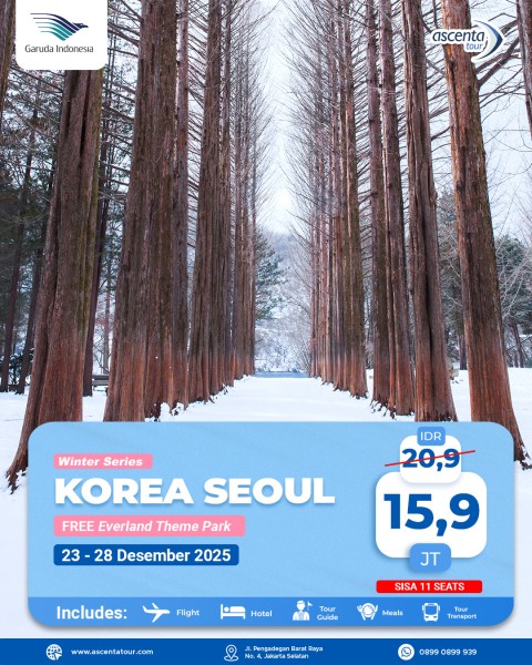 KOREA 6D WINTER SERIES (FREE EVERLAND)