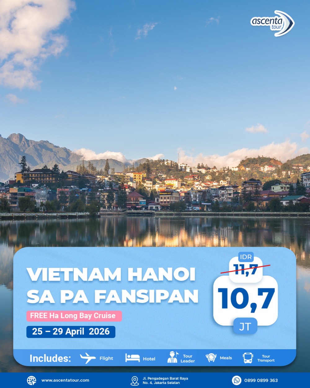 Tour Vietnam Hanoi Sa Pa Fansipan