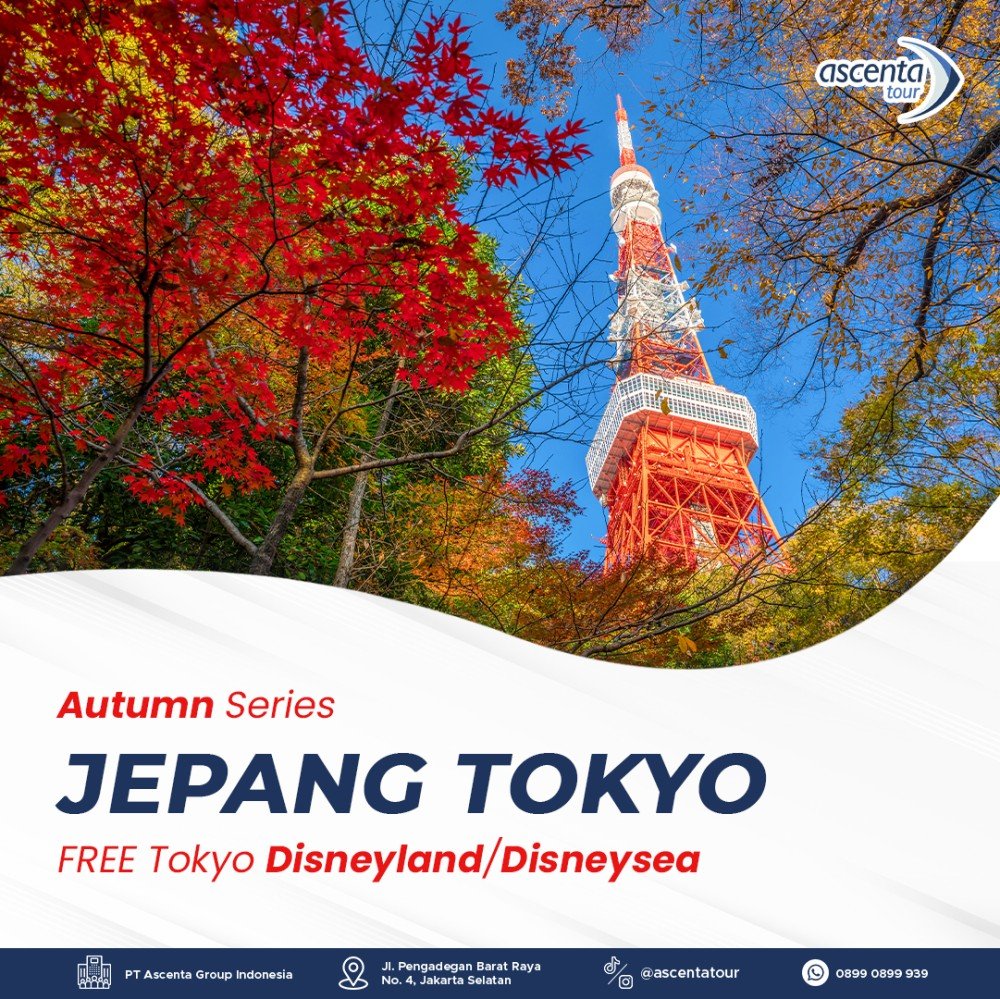 Tour Jepang Tokyo 6D4N