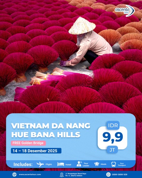 Tour Vietnam Da Nang Hue Bana Hills