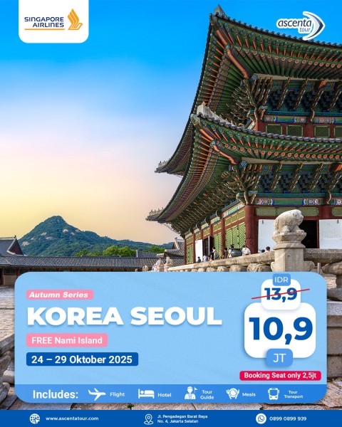 KOREA 6D AUTUMN SERIES 6D4N