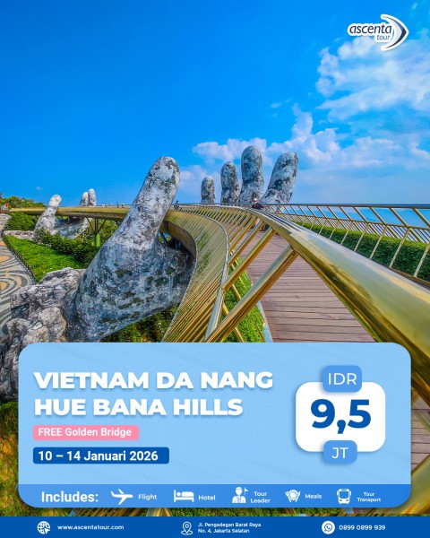 Tour Vietnam Da Nang Hue Bana Hills