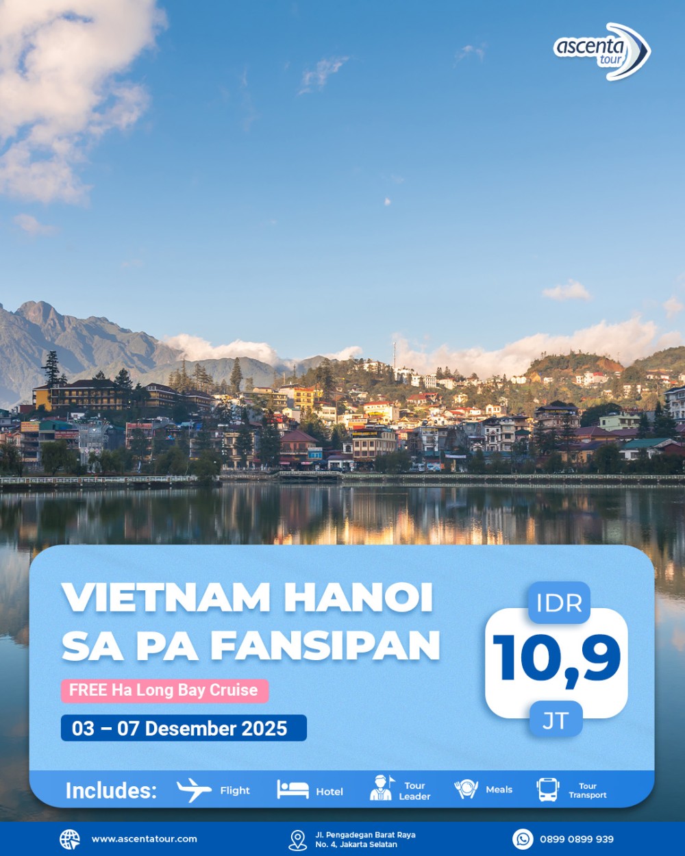 Tour Vietnam Hanoi Sa Pa Fansipan