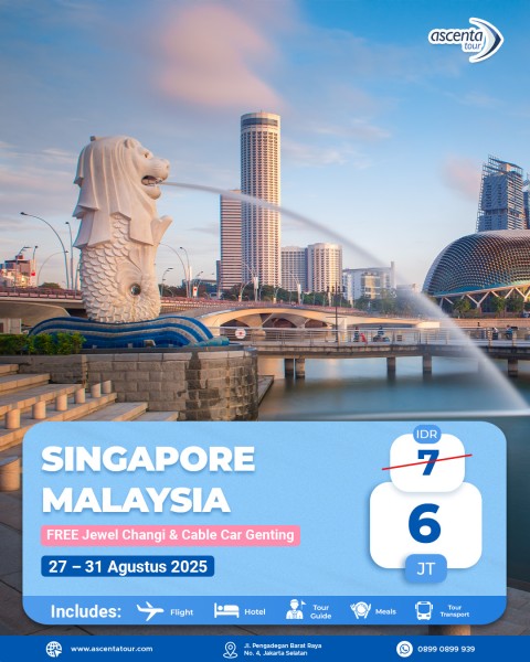 Tour Singapore Malaysia 5D4N