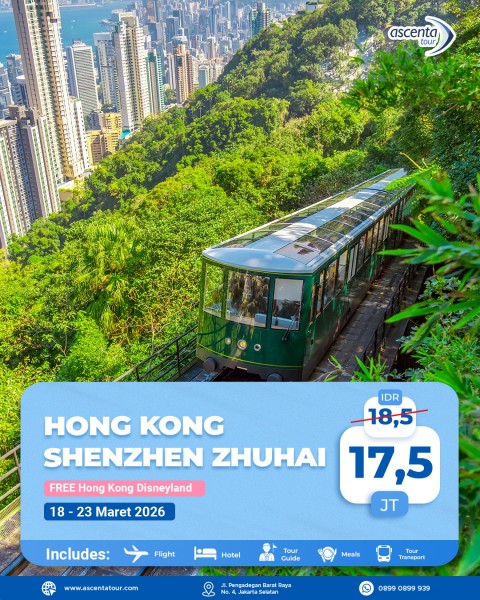 Tour Hong Kong Shenzhen Zhuhai LEBARAN 6D