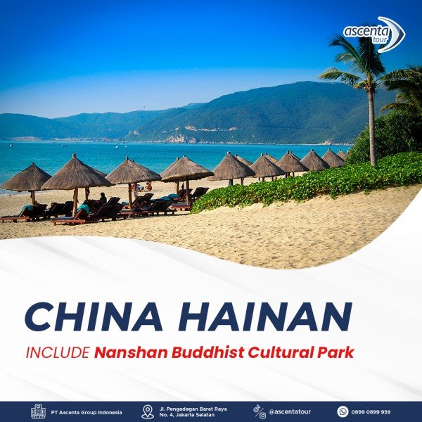 Tour China Hainan 6D4N