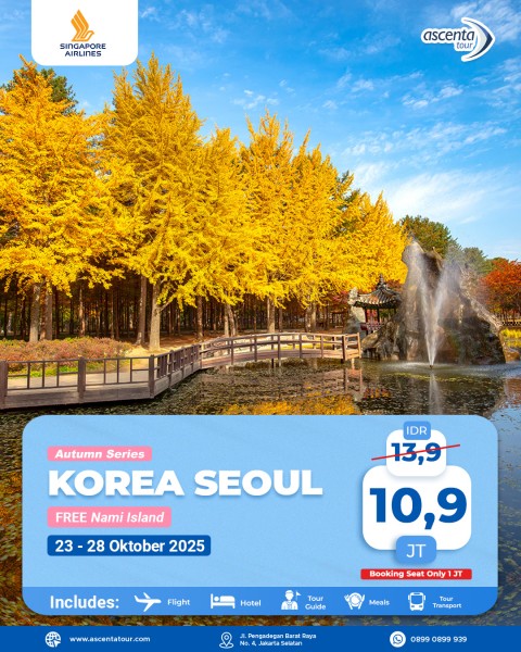 KOREA 6D AUTUMN SERIES 6D3N