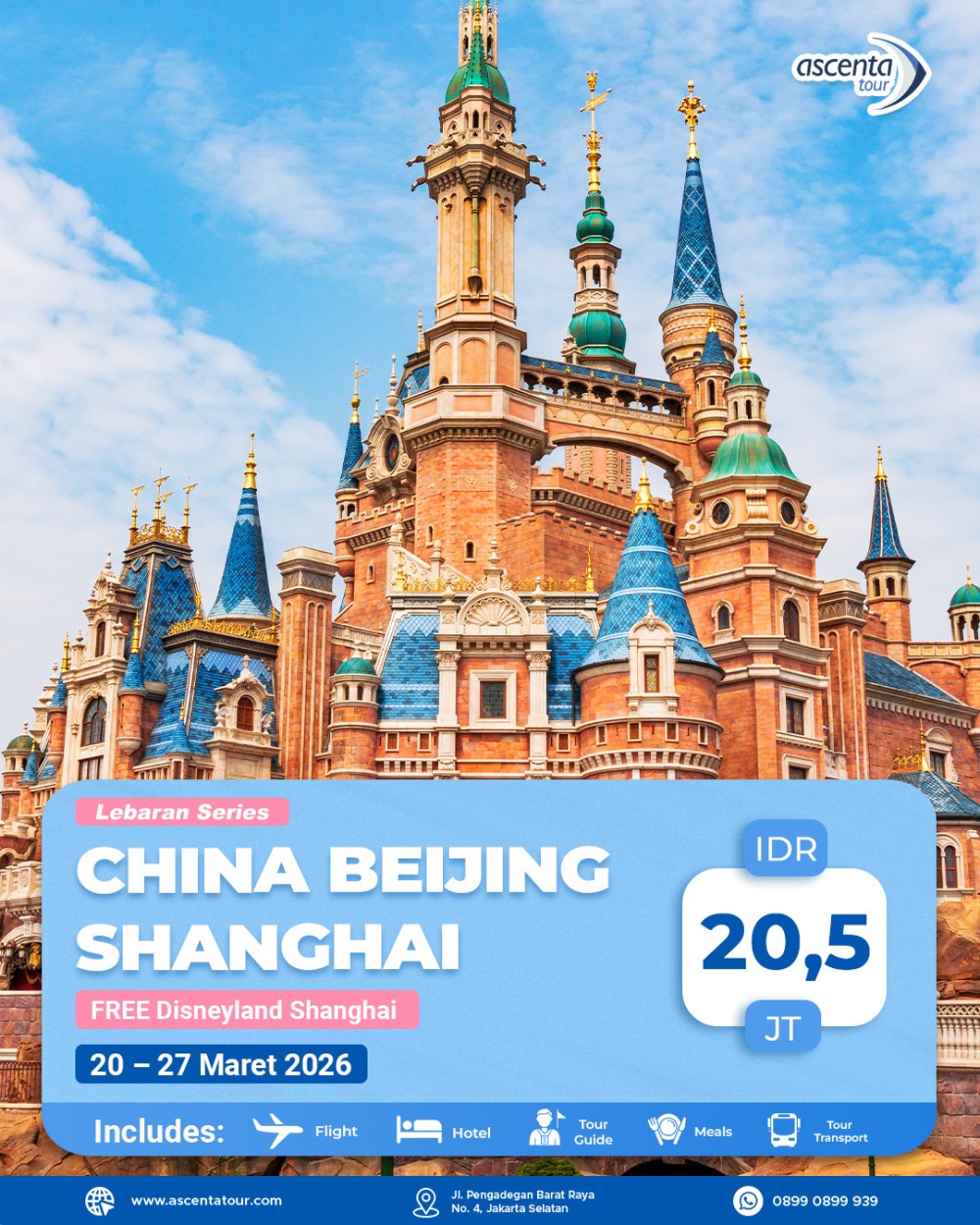 Tour Amazing China Beijing Shanghai Lebaran 8D